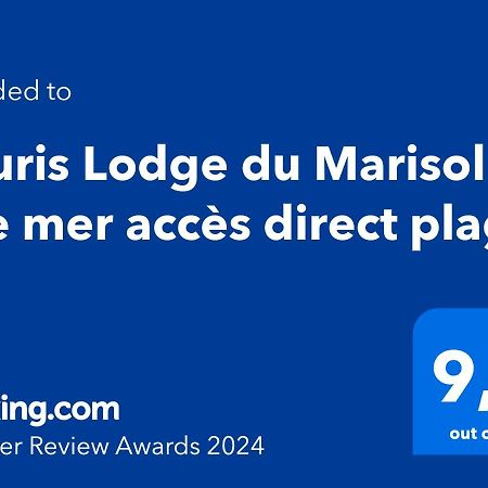 Cauris Lodge Du Marisol Vue Mer Acces Direct Plage Le Gosier  Exterior photo